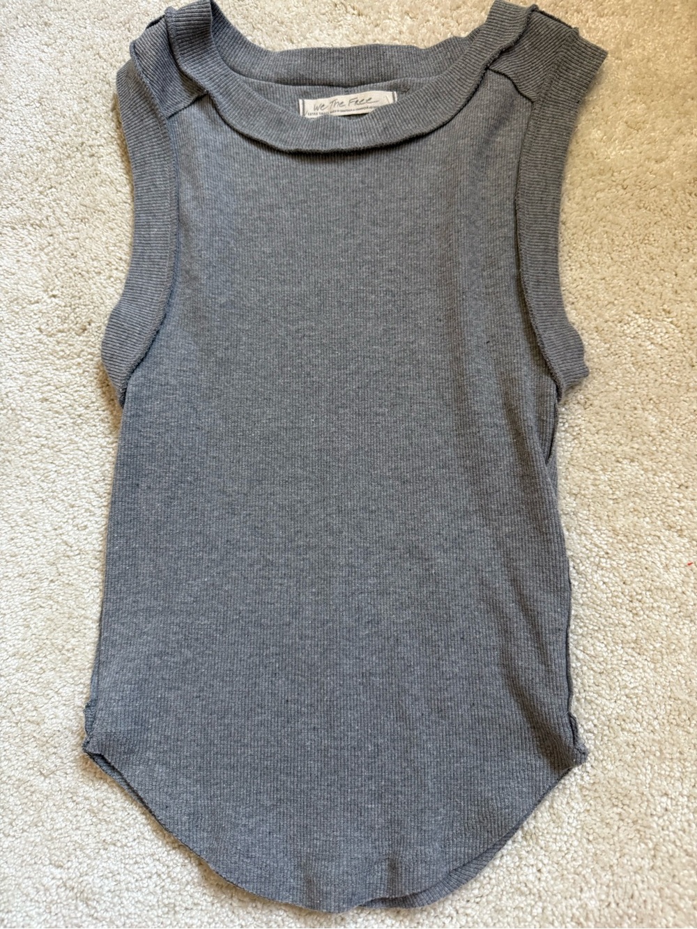 Free People Kate Tank Grey Size XS